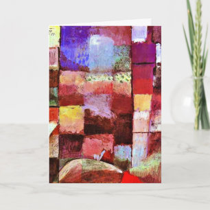 Cartão Klee - Esta Flor Deseja Desaparecer