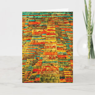 Cartão Klee - Estrada e Vias