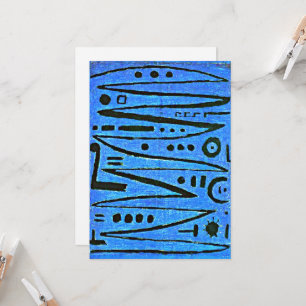 Cartão Klee - Fiddling Heroico