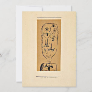 Cartão Klee - Riddle Fisiognômico