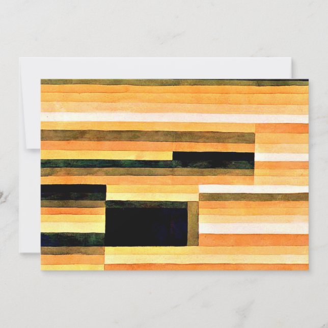 Cartão Klee - Rock House (Frente)