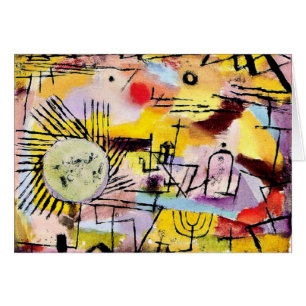 Cartão Klee - Sol Ascensão