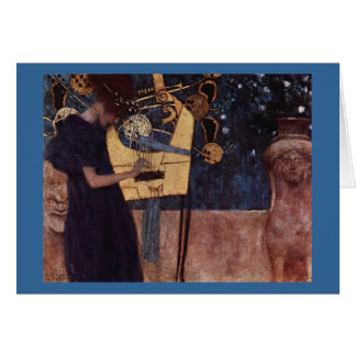 Cartão Klimt Gustav Música