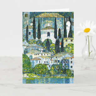 Cartão Klimt - Igreja em Cassone