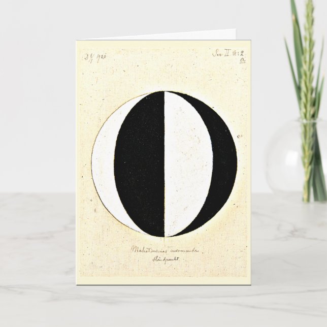 Cartão Klint - No. 2a The Current Standpoint of Mahatmas (Frente)