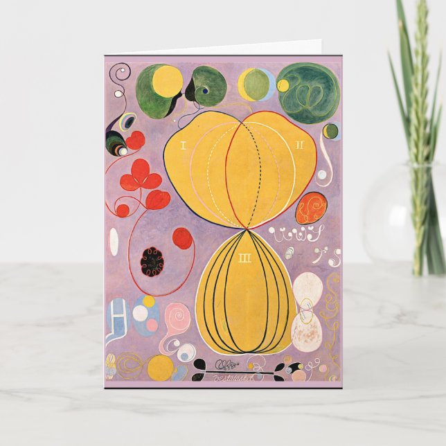 Cartão Klint - The Ten Maior No. 07, Adulthood (Frente)