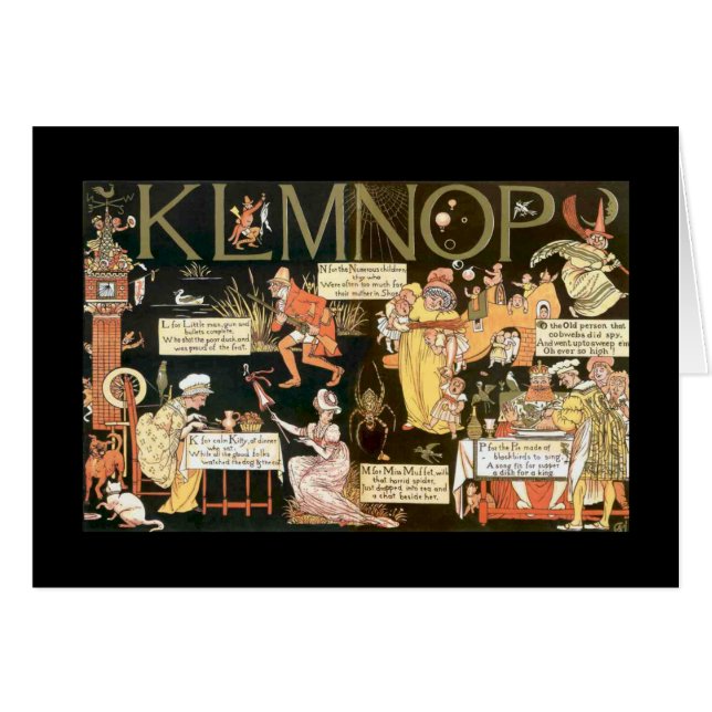 Cartão KLMNOP absurdo (Frente Horizontal)