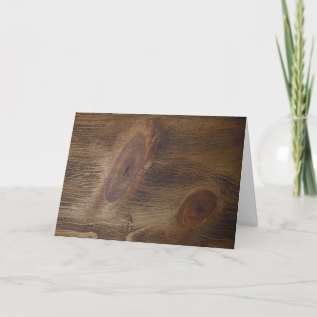 Cartão Knotty Happy Birthday (Frente)