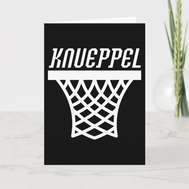 Cartão Knueppel Sketll Amazing Fan Support 1  (Frente)