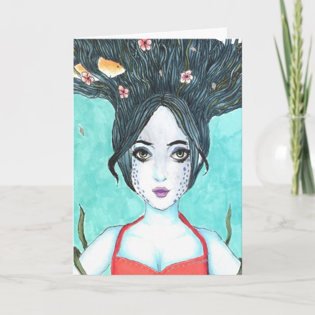 Cartão Koi Copic Art Card (Frente)