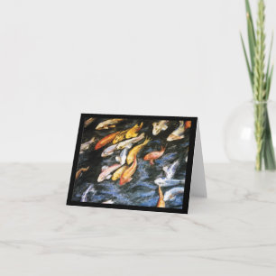 Cartão Koi Fish Note Card