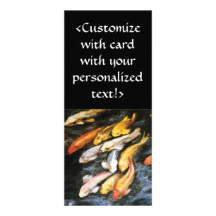 Cartão Koi Fish Rack