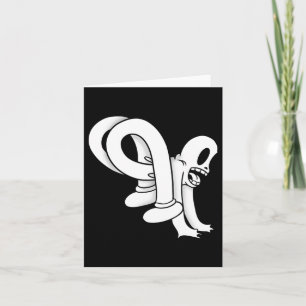 Cartão Koko O Palhaço Fantasma Twisty Blackwork