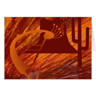 Cartão Kokopelli Heat