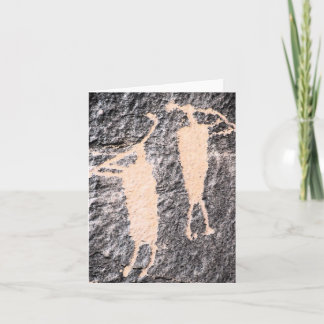 Cartão Kokopelli Petroglyph Moab Utah Note Card