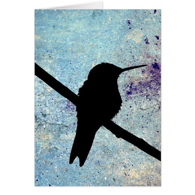 Cartão Kolibri, Gute Besserung (Frente)