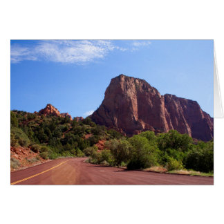Cartão Kolob Canyons Road/Best Wish (Modelo)