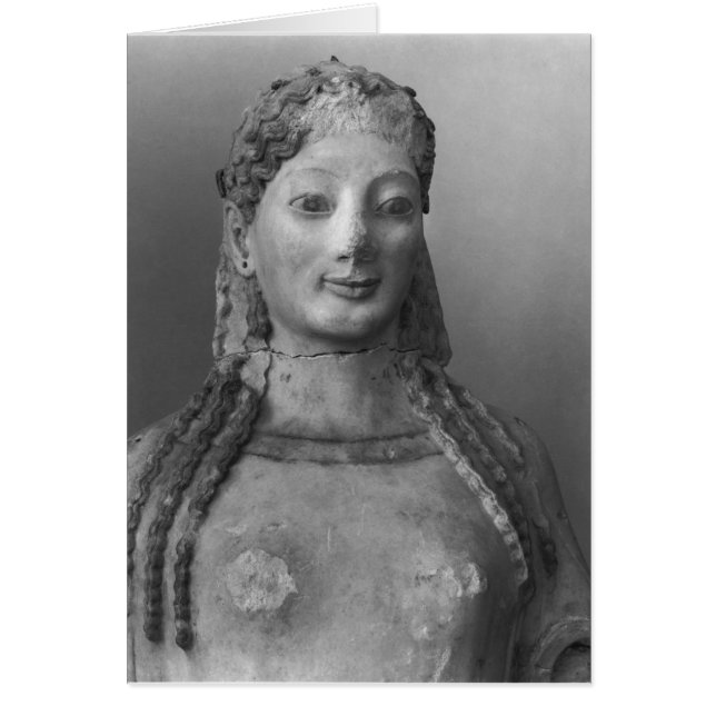 Cartão Kore conhecido como Kore vestindo um povo (Frente)