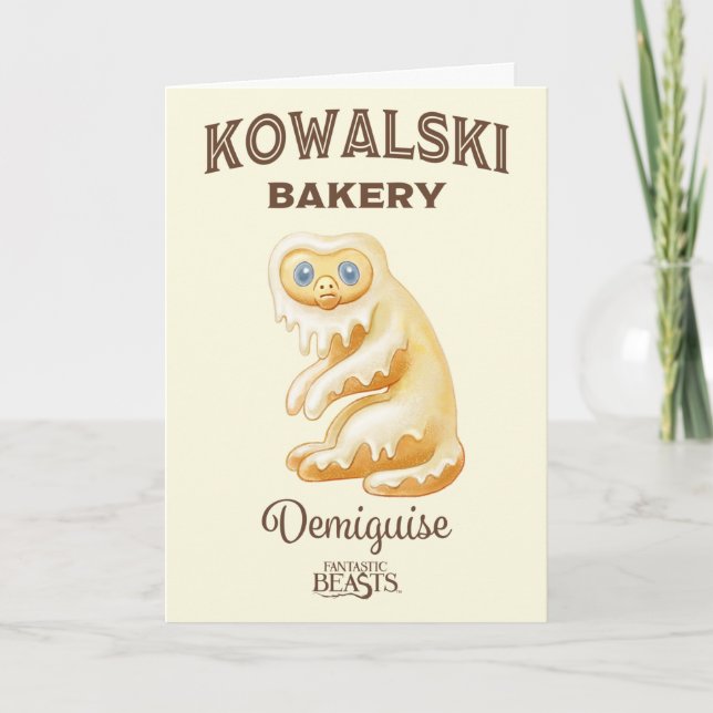 Cartão Kowalski Bakery - Demiguise (Frente)