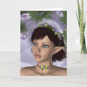 Cartão KRW Floral Fairy Fantasy