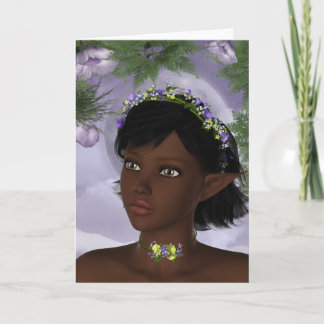 Cartão KRW Floral Fairy Fantasy