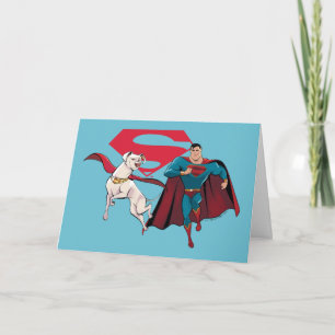 Cartão Krypto e Superman