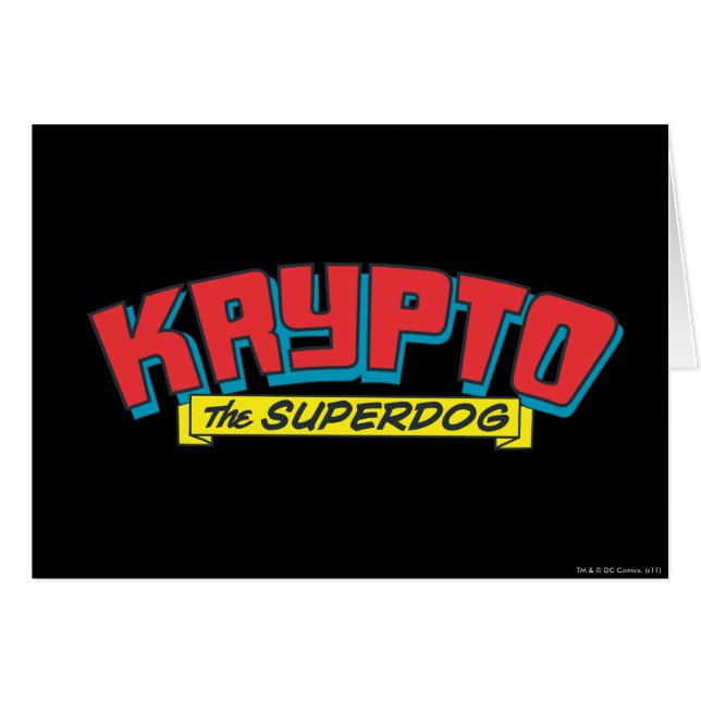 Cartão Krypto, supercão (Frente Horizontal)