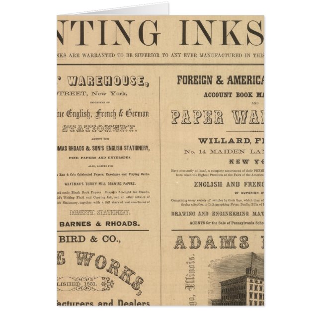 Cartão L Martin e Company (Frente)