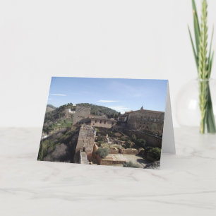 Cartão La Alhambra, Granada, Spain