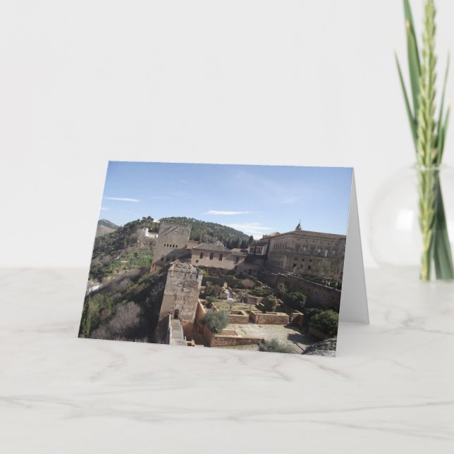 Cartão La Alhambra, Granada, Spain (Frente)