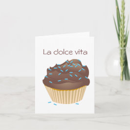 Cartão La dolce vita - The sweet life