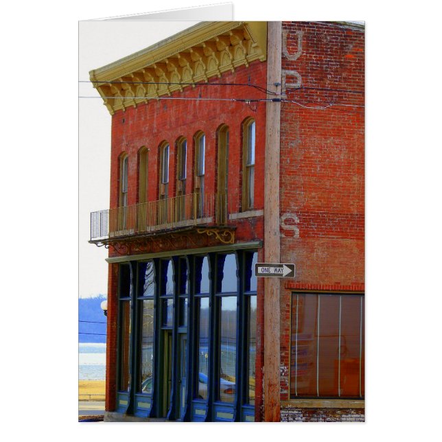 Cartão Lá em cima (Frente)