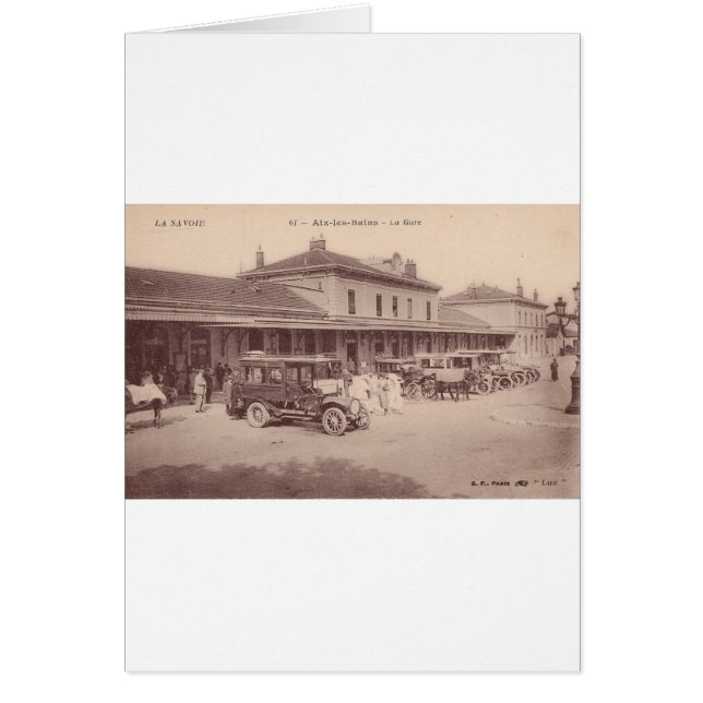 Cartão La Gare France (Frente)