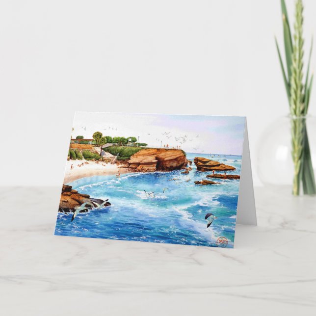 CARTÃO LA JOLLA COVE, LA JOLLA, CALIFORNIA (Frente)