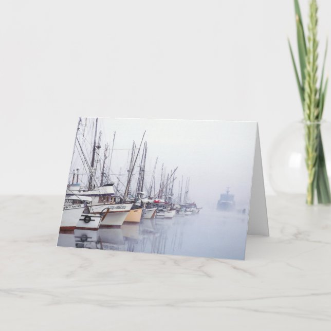 Cartão La Monde - frota Salmon (Frente)