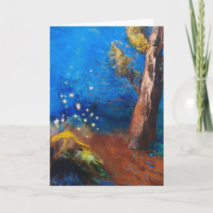 Cartão La Mort de Bouddha   Odilon Redon