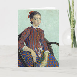 Cartão La Mousmé Vincent van Gogh