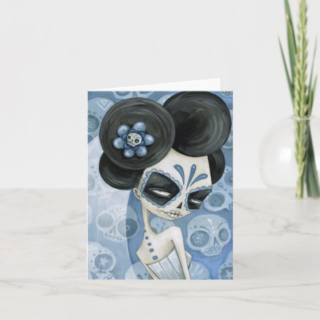 Cartão La Novia de los muertos (Frente)