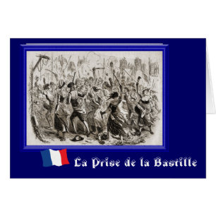 Cartão La Prize de la Bastille