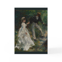 La Promenade por Pierre-Auguste Renoir 1870