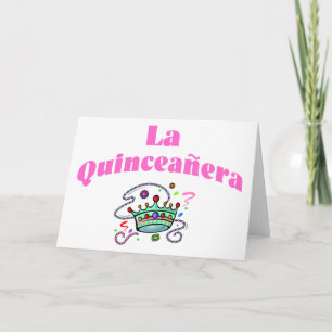 Cartão La Quinceanera