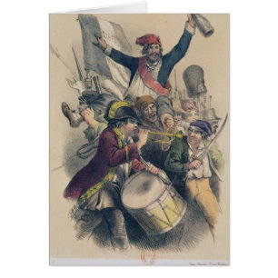 Cartão La Republique de Vive, 1848
