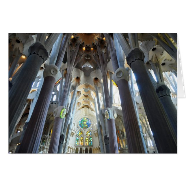 Cartão La Sagrada Familia (Frente Horizontal)