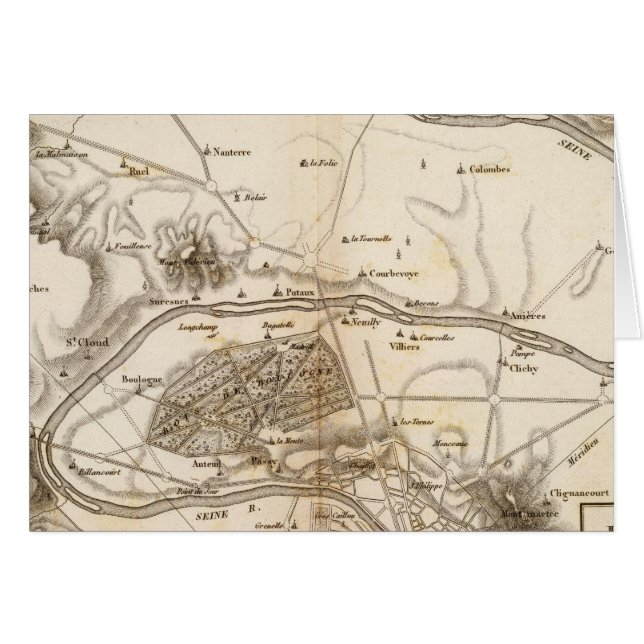 Cartão La Seine (Frente Horizontal)