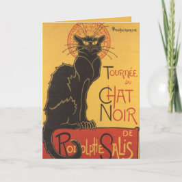 Cartão La tournée du Chat Noir
