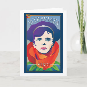 Cartão La Traviata, Opera