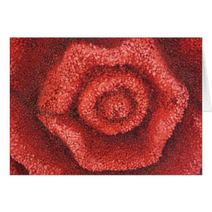 Cartão Lábios florais