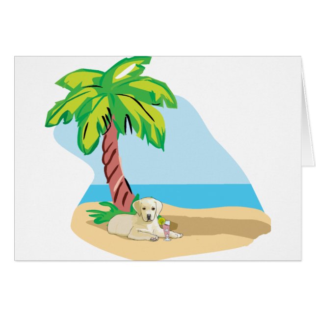 Cartão Laboratório amarelo tropical (Frente Horizontal)