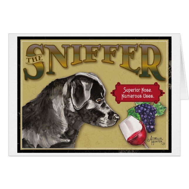 Cartão Laboratório preto (Frente Horizontal)