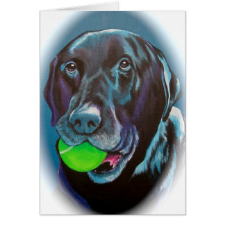 Cartão Laboratório preto